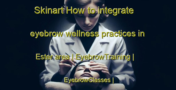 Skinart How to integrate eyebrow wellness practices in Ester area | EyebrowTraining | EyebrowClasses | SkinartTraining-United States
